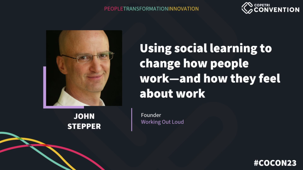 Using social learning to change how people work—and how they feel about work