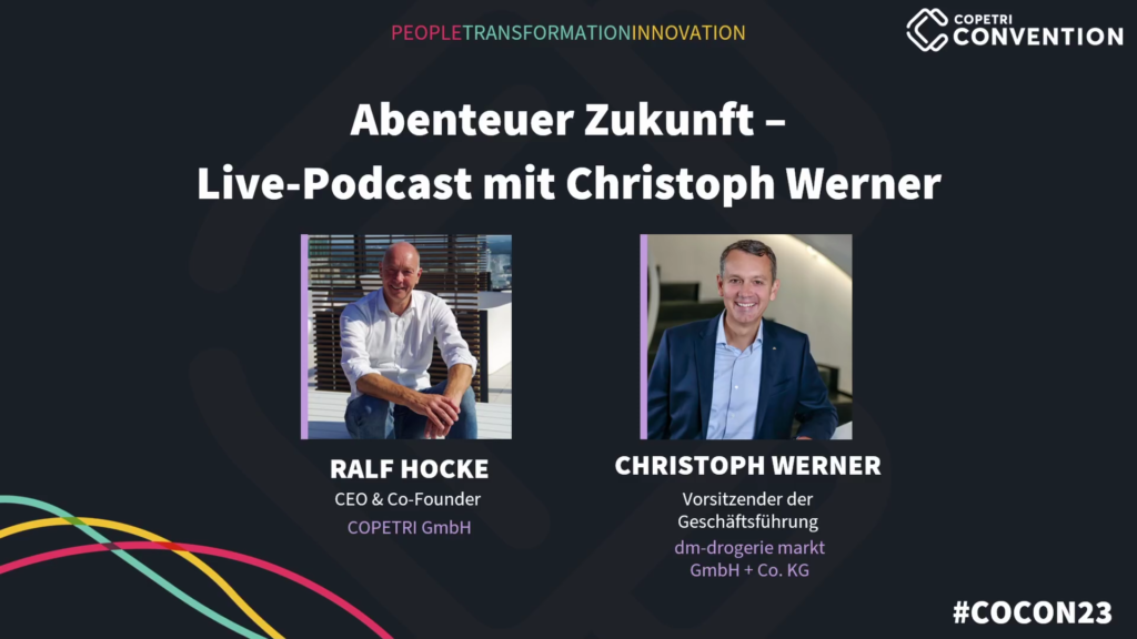 Abenteuer Zukunft - Live-Podcast mit dm CEO Christoph Werner